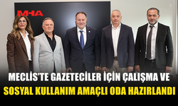 MECLİS’TE GAZETECİLERE YENİ BASIN ODASI HAZIRLANDI