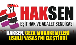 HAKSEN: BASINA HAPİS TEHDİDİ KABUL EDİLEMEZ