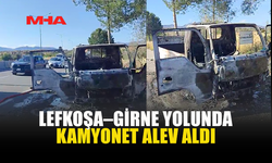 GÖNYELİ ÇEMBERİ’NDE ARAÇ YANGINI