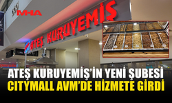 ATEŞ KURUYEMİŞ CİTYMALL AVM’DE YENİ ŞUBESİNİ AÇTI