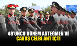 GKK’DA 49’UNCU DÖNEM ANT İÇME TÖRENİ YAPILDI