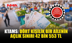 DÖRT KİŞİLİK AİLEDE AÇLIK SINIRI 42 BİN TL’Yİ AŞTI