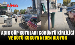 SALAMİS YOLUNDA ÇÖP KUTULARI KÖTÜ KOKUYA NEDEN OLUYOR
