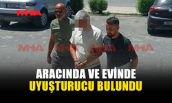 ARACINDA VE EVİNDE MADDE BULUNAN ZANLI MAHKEMEYE ÇIKARILDI