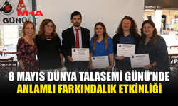 DÜNYA TALASEMİ GÜNÜ’NDE FARKINDALIK MESAJI