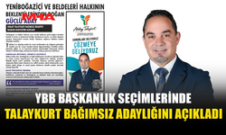 TALAYKURT YENİBOĞAZİÇİ BELEDİYE BAŞKANLIĞI'NA ADAY OLDU