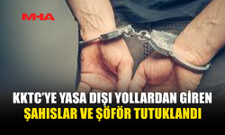 KKTC'YE YASA DIŞI GİRİŞ YAPAN 5 KİŞİ YAKALANDI