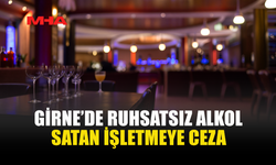 GİRNE’DE RUHSATSIZ ALKOL SATIŞI TESPİT EDİLDİ