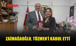 KÜLTÜR DAİRESİ MÜDÜRÜ ZAİMAĞAOĞLU, “35. DÜNYA EĞİTİM ZİRVESİ’NDE" ÖDÜL ALAN TÜZMEN’İ KABUL ETTİ