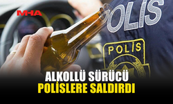 KAZA YAPAN SÜRÜCÜ GÖREVLİ POLİSLERİ DARP ETTİ
