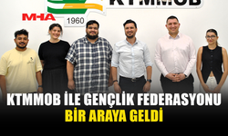 KTMMOB GENEL BAŞKANI ÇELİK, GENÇLİK FEDERASYONU İLE GÖRÜŞTÜ