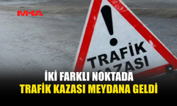 İSKELE VE GAZİMAĞUSA'DA TRAFİK KAZASI...