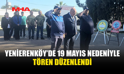 YENİERENKÖY’DE BAYRAKLAR 19 MAYIS İÇİN GÖNDERE ÇEKİLDİ