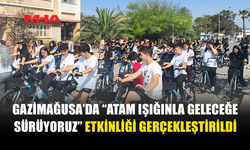 GAZİMAĞUSA’DA 19 MAYIS BİSİKLET TURU GERÇEKLEŞTİRİLDİ
