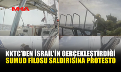 GAZZE İÇİN DAYANIŞMA EYLEMİ DÜZENLENDİ