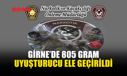 GİRNE’DE 805 GRAM HİNTKENEVİRİ ELE GEÇİRİLDİ