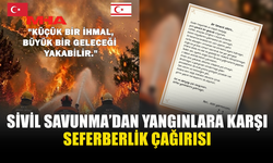 SİVİL SAVUNMA’DAN KRİTİK UYARI