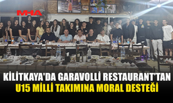 GARAVOLLİ RESTAURANT’TAN U15 MİLLİLERE MORAL YEMEĞİ