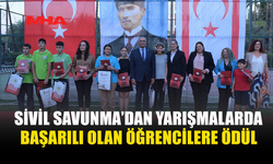SİVİL SAVUNMA YARIŞMALARINDA ÖDÜL GECESİ DÜZENLENDİ