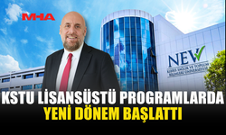 KSTU’DAN 2026-2027 AKADEMİK YILI İÇİN YENİ VİZYON