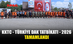 KKTC-TÜRKİYE DAK TATBİKATI BAŞARIYLA TAMAMLANDI