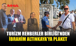 MARAŞ BÖLGESİNDE GÖREVLİ POLİSE ANLAMLI PLAKET