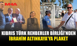 MARAŞ BÖLGESİNDE GÖREVLİ POLİSE ANLAMLI PLAKET