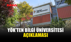BİLGİ ÜNİVERSİTESİ İÇİN YENİ KARAR