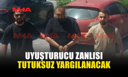 17 GRAM METAMFETAMİNLE YAKALANAN ZANLI TEMİNATA BAĞLANDI