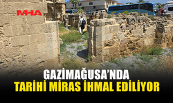 TARİHİ YAPILAR YABANİ OTLAR ARASINDA KALDI