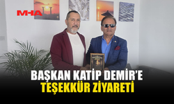 HALK DANSLARI FEDERASYONU’NDAN BAŞKAN DEMİR’E ZİYARET