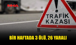 HASTALIK TRAFİK RAPORLARI AÇIKLANDI