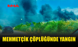 MEHMETÇİK ÇÖPLÜĞÜNDE YANGIN ÇIKTI!