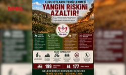 BİYOLOGLAR DERNEĞİ: KURU OTLAR YANGIN RİSKİNİ ARTIRIYOR