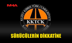LEFKOŞA-GİRNE YOLUNDA TRAFİK DÜZENİ DEĞİŞTİ