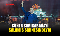 ÜNLÜ SANATÇI SONER SARIKABADAYI SALAMİS'TE SAHNE ALDI