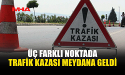 LEFKOŞA, GİRNE VE ALSANCAK’TA TRAFİK KAZASI MEYDANA GELDİ