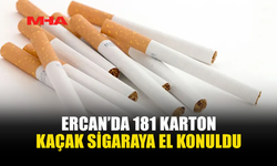 181 KARTON SİGARAYI ÜLKEDEN ÇIKARMAYA ÇALIŞTILAR