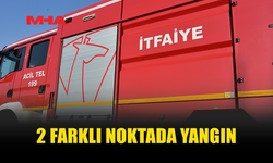 ZEYTİNLİK’TE ARAÇ, BOSTANCI-TAŞPINAR BÖLGESİNDE ARAZİ YANGINI