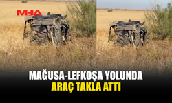 GAZİMAĞUSA-LEFKOŞA YOLUNDA FECİ KAZA