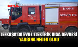 ELEKTRİK TESİSATINDAN ÇIKTIĞI TAHMİN EDİLEN YANGIN EVİ SARDI