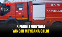 BALIKESİR, MUTLUYAKA VE İSKELE’DE YANGINLAR MEYDANA GELDİ