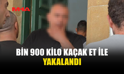 1.900 KİLO KAÇAK ETLE YAKALANAN ZANLIYA 3 GÜN TUTUKLULUK