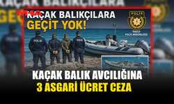 KAÇAK BALIKÇILARA SUÇÜSTÜ: FİBER TEKNEYLE AVLADILAR