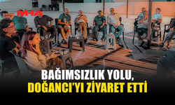 BAĞIMSIZLIK YOLU DOĞANCI’DA HALKLA BULUŞTU