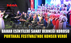 BAHAR ESİNTİLERİ KOROSU FESTİVALDE BÜYÜLEDİ