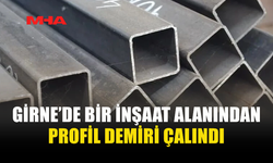 GİRNE’DE İNŞAAT ALANINDAN HIRSIZLIK