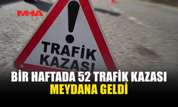 KKTC’DE BİR HAFTADA 52 TRAFİK KAZASI: 19 YARALI