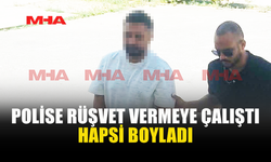 POLİSE 100 DOLAR RÜŞVET TEKLİF ETTİ