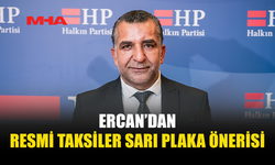 ERCAN: TAKSİLER İÇİN SARI PLAKA UYGULAMASI YAPILMALI